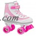 Roller Derby Girls' FireStar Quad Roller Skates, Pink/White   554076306